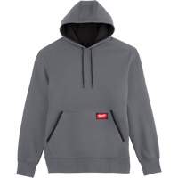 Chandail &agrave; capuchon d&eacute;paisseur moyenne, Hommes, Petit, Gris - Milwaukee 351G-S