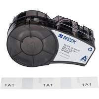 Self-Laminating Wrap Around Labels with Ribbon, Black - Brady M21-11-427