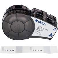 Harsh Environment Multi-Purpose Labels with Ribbon, Black - Brady M21-7-423