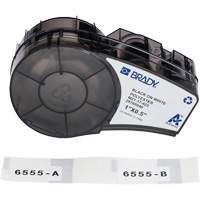Harsh Environment Multi-Purpose Labels with Ribbon, Black - Brady M21-17-423