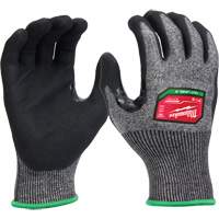 High-Dexterity Dipped Gloves, X-Large, 18 Gauge, Nitrile Coated, ASTM ANSI Level A6/EN 388 Level F - Milwaukee 48-73-7003