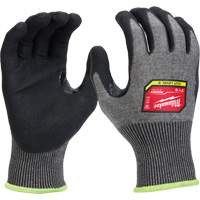 High-Dexterity Dipped Gloves, Medium, 18 Gauge, Nitrile Coated, ASTM ANSI Level A9/EN 388 Level F - Milwaukee 48-73-7031