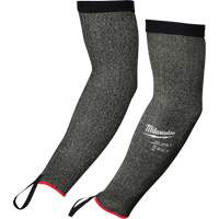 Manches de protection, Poly&eacute;thyl&egrave;ne, 18", ANSI/ISEA 105 niveau 5/EN 388 niveau E, Gris - Milwaukee 48-73-9051