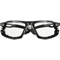 SecureFit 500 Series Safety Glasses, Clear Lens, Anti-Fog/Anti-Scratch, ANSI Z87+/Meets/Exceeds CSA Z94.3 - 3M SF501SGAF-BLK-FM