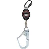Dynamic Large Snap Hook Self-Retracting Lifeline, 7', Polyester, Swivel - PIP Global Safety FP1102WB