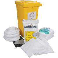 Spill Kit, Oil Only, Bin, 63 US gal. Absorbancy - Zenith Safety Products 