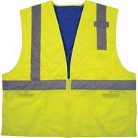 Veste de s&eacute;curit&eacute; refroidissante Chill-Its 6668, 2T-Grand, Jaune lime haute visibilit&eacute; - Ergodyne 12716