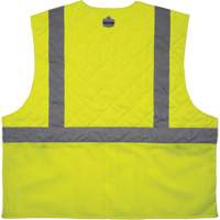 Veste de s&eacute;curit&eacute; refroidissante Chill-Its 6668, 2T-Grand, Jaune lime haute visibilit&eacute; - Ergodyne 12716