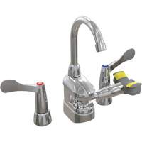 Swing-Activated Faucet/Eyewash with Wristblade Faucet Valves, Sink Mount Installation - Bradley S19-500W