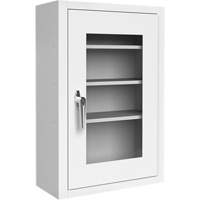 Armoire &agrave; pharmacie verrouillable avec porte en Plexiglas - Durham Manufacturing 519-43-PD