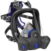 Secure Click FF-800 Series Full-Facepiece Reusable Respirator, Medium - 3M 7100261326