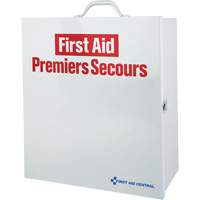 SmartCompliance&reg;  First Aid Cabinet, Meets CSA Z1220-17 Type 2 Low-Risk Environment, Medium (26-50 Workers) - First Aid Central SC-CSA2M
