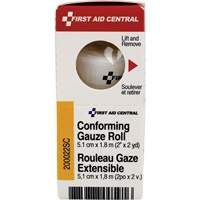 Recharge de bandage en gaze &eacute;tirable et conforme SmartCompliance, Rouleau, 6' lo x 2" la, St&eacute;rile, Dispositif m&eacute;dical Classe 1 - First Aid Central 200022SC