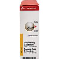 Recharge de bandage en gaze &eacute;tirable et conforme SmartCompliance, Rouleau, 6' lo x 3" la, St&eacute;rile, Dispositif m&eacute;dical Classe 1 - First Aid Central 200032SC