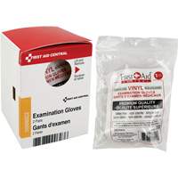 Recharge de gants d'examen SmartCompliance, Vinyle, Sans poudre, Transparent, Classe 2 - First Aid Central 125006SC2