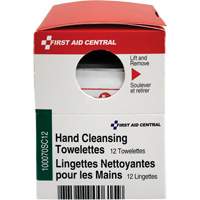 Recharge de lingettes nettoyantes SmartCompliance, Serviette, Nettoyage des mains - First Aid Central 100070SC12