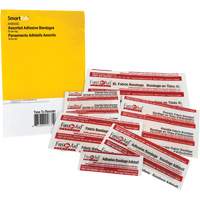 SmartCompliance&reg; Refill Adhesive Bandages, Assorted, Fabric/Plastic, Non-Sterile - First Aid Central AAB50SC