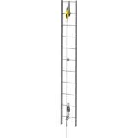 Latchways&reg; Vertical Ladder Lifeline Kit, Stainless Steel - MSA 30924-00