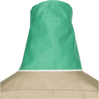 Chapeau avec couvre-nuque en coton ignifug&eacute; Weldlite, Taille unique, Vert -  