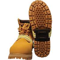 Icetred Mid-Sole Traction Device with Defined Heel, Rubber/Tungsten Carbide, Stud Traction, One Size - Dentec 10704