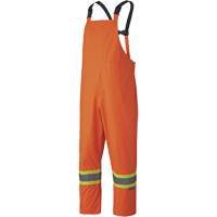 5608 Combinaison de pluie imperm&eacute;able 210D, Polyester/PVC, Petit, Orange haute visibilit&eacute; - Pioneer V1080250-S