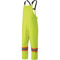 5609 Combinaison de pluie imperm&eacute;able 210D, Polyester/PVC, 4T-Grand, Jaune lime haute visibilit&eacute; - Pioneer V1080260-4XL