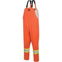 5627 Salopettes The Rock 300D, Polyester, Petit, Orange haute visibilit&eacute; - Pioneer V1082350-S
