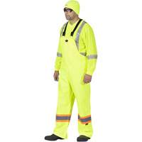 5629 Salopettes The Rock 300D, Polyester, Petit, Jaune lime haute visibilit&eacute; - Pioneer V1082360-S