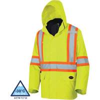 5633 The Rock 3-in-1 Parka, High Visibility Lime-Yellow, Large - Pioneer V1083160-L