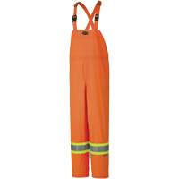 5595 Salopettes de s&eacute;curit&eacute; 150D l&eacute;ger et imperm&eacute;able, Polyester, Grand, Orange haute visibilit&eacute; - Pioneer V1090250-L