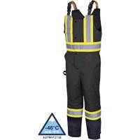5042 Salopettes matelass&eacute;es imperm&eacute;ables, Polyester, Petit, Noir - Pioneer V1120870-S