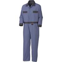 5133 Coveralls with Concealed Brass Buttons, Men's, Navy Blue, Size 36 - Pioneer V2010110-36