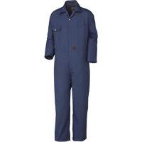 515T Coveralls with Zipper, Men's, Navy Blue, Size 42 - Pioneer V202038T-42