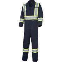 516T Coveralls, 46 (Tall), Navy Blue - Pioneer V202068T-46