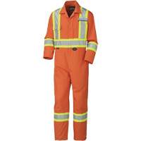 5513 Industrial Wash Coveralls, 58, High Visibility Orange - Pioneer V2021510-58