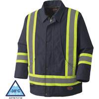 5535A Quilted Duck Parka, Navy Blue, Small - Pioneer V206038A-S