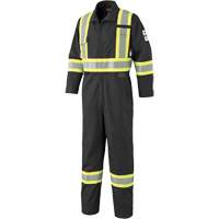 7702BKT Combinaison FR-Tech contre les arcs, Taille 40 (grand taille), Noir, 10 cal/cm² - Pioneer V254047T-40