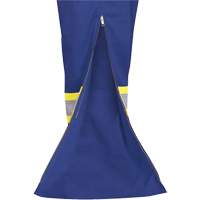 7706 Combinaison ignifuge FR-Tech avec fermetures &agrave; glissi&egrave;re aux jambes, Taille 36, Bleu royal, 9,7 cal/cm² - Pioneer V2540510-36