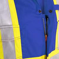 7706T Combinaison ignifuge FR-Tech avec fermetures &agrave; glissi&egrave;re aux jambes, Taille 40 (grand taille), Bleu royal, 9,7 cal/cm² - Pioneer V254051T-40