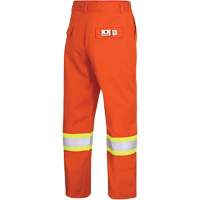 7763 Pantalon de s&eacute;curit&eacute; haute visibilit&eacute; r&eacute;sistant aux arcs &eacute;lectriques FR-Tech 88/12, 32, x 34, Orange haute visibilit&eacute;, 9,7 cal/cm² - Pioneer V2540550-32X34