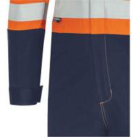 7702BB Combinaison de s&eacute;curit&eacute; FR-Tech 2 tons, Taille 36, Bleu marin/Orange, 10 cal/cm² - Pioneer V2541350-36