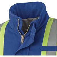 5523 Flame-Resistant Safety Parka, Small, Royal Blue, 58 cal/cm² - Pioneer V2560210-S