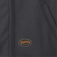 337 Capuche &agrave; fermeture &eacute;clair ignifug&eacute;e, Hommes, T-Grand, Noir, 22 cal/cm² - Pioneer V2570270-XL