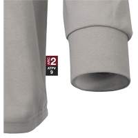 333 Flame-Resistant Long-Sleeved Shirt, Medium, Grey - Pioneer V2580310-M