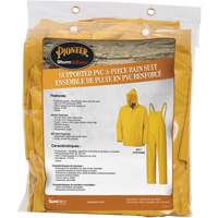 577 V&ecirc;tements imperm&eacute;ables 3 morceaux, Polyester/PVC, 6T-Grand, Jaune - Pioneer V3010460-6XL