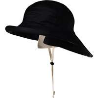 D5050 Black Dry King&reg; Offshore Traditional Sou'wester Hat, Small, Black, Rubber - Pioneer V3035070-S