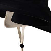 D5050 Black Dry King&reg; Offshore Traditional Sou'wester Hat, Small, Black, Rubber - Pioneer V3035070-S