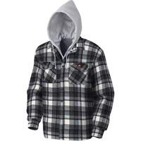 415BG Chemise &agrave; capuche matelass&eacute;e, Hommes, T-petit, Multicolore - Pioneer V3080396-XS