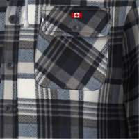 415BG Chemise &agrave; capuche matelass&eacute;e, Hommes, T-petit, Multicolore - Pioneer V3080396-XS