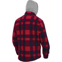 415RB Chemise &agrave; capuche matelass&eacute;e, Hommes, Petit, Multicolore - Pioneer V3080397-S